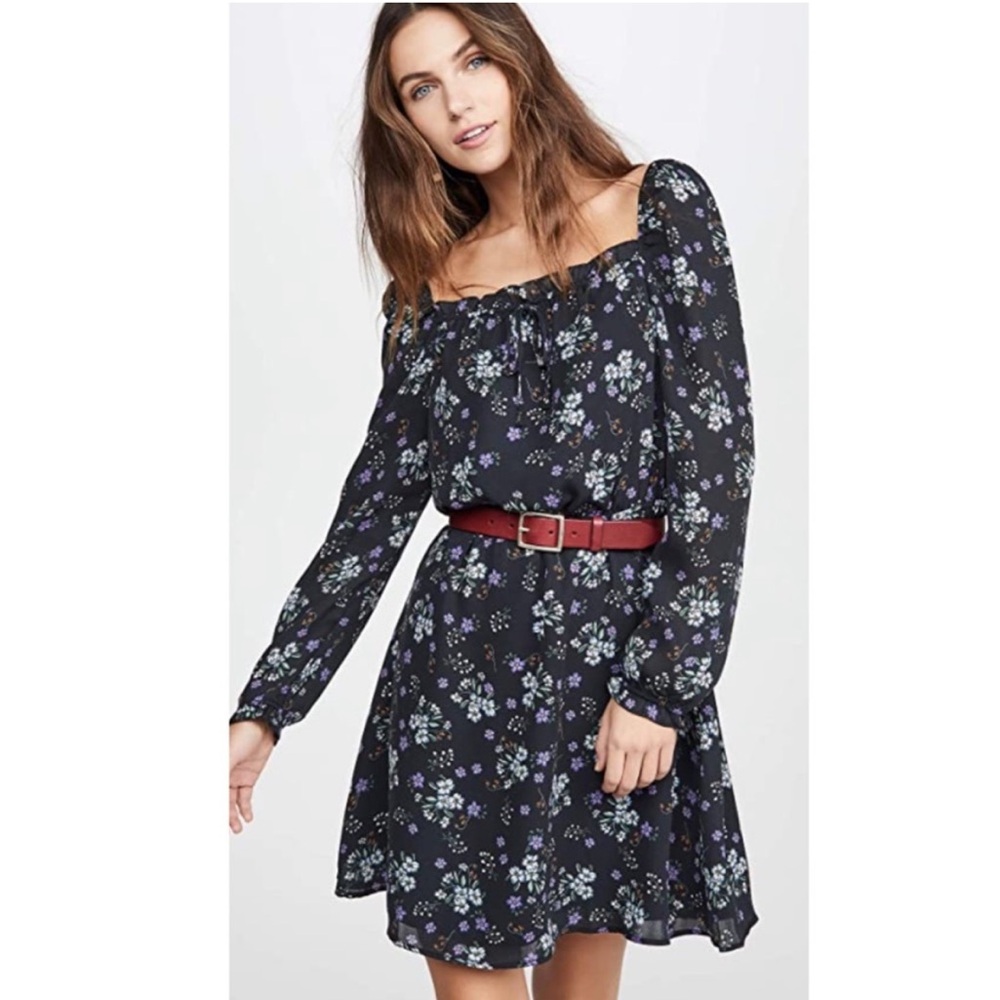 NWT Cupcakes and Cashmere Elsie Floral Dress Sz L